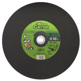Gator 14 in. D X 1 in. Aluminum Oxide/Silicon Carbide Masonry Cutting Wheel 1 each