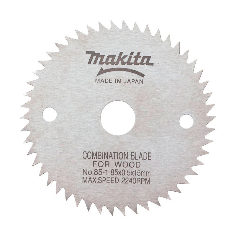 Makita 3-3/8 in. D X 15 mm mm N/A Steel Circular Saw Blade 50 teeth 1 pk