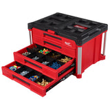 Milwaukee PACKOUT 22 in. Modular 4-Drawer Tool Box Black/Red