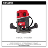 Milwaukee M18 FUEL 6 amps 2.25 HP Cordless Router Tool Only