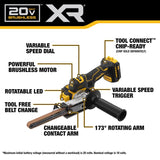 DeWalt XR 20V MAX 0.5 in. W X 18 in. L Cordless Bandfile Sander Tool Only