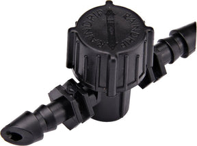 Raindrip 612010B In-Line Valve, 1/4 in, Barb