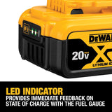 DeWalt 20V MAX DCB324-4 Lithium-Ion 2Ah and 4Ah Battery Combo Pack 4 pc