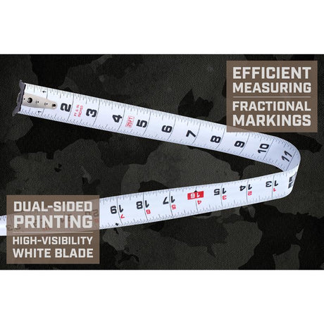Spec Ops 25 ft. L X 3.69 in. W Tape Measure 1 pk