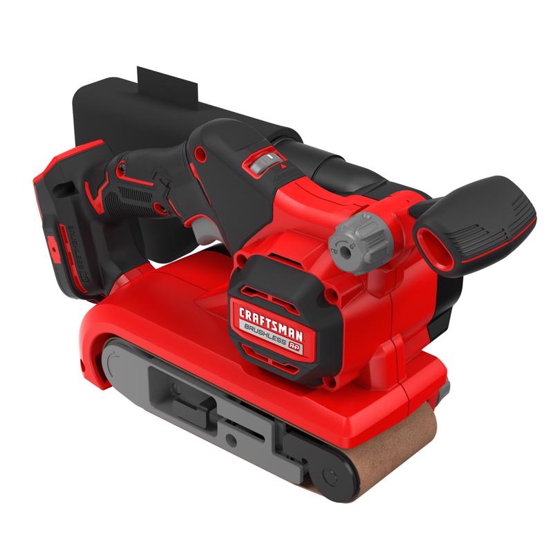 Craftsman BRUSHLESS RP V20 3 in. W X 18 in. L Cordless Belt Sander Tool Only