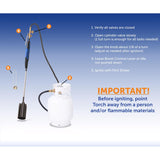 Flame King 13 ft. L Heavy Duty Weed Torch Kit 1 pc Propane