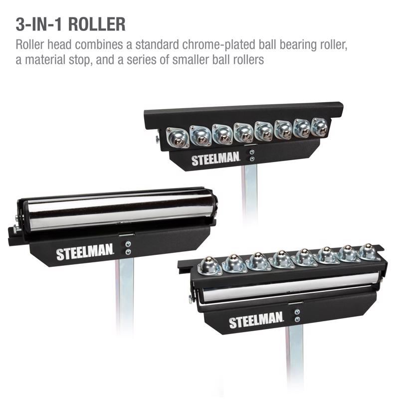 Steelman 17 in. L X 19.7 in. W X 27.6 in. H 3-in-1 Work Support Stand