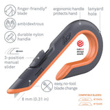 Slice Sliding Box Cutter Black 1 pc