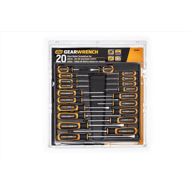 GEARWRENCH Screwdriver Set 20 pc