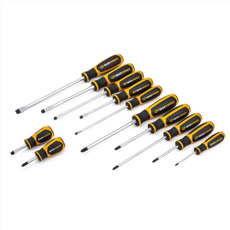 GEARWRENCH Phillips/Slotted Screwdriver Set 12 pc