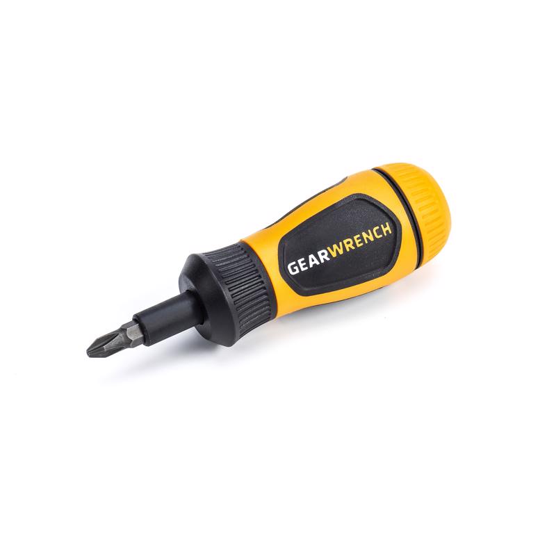 GEARWRENCH Phillips/Slotted 6-in-1 Screwdriver 1 each