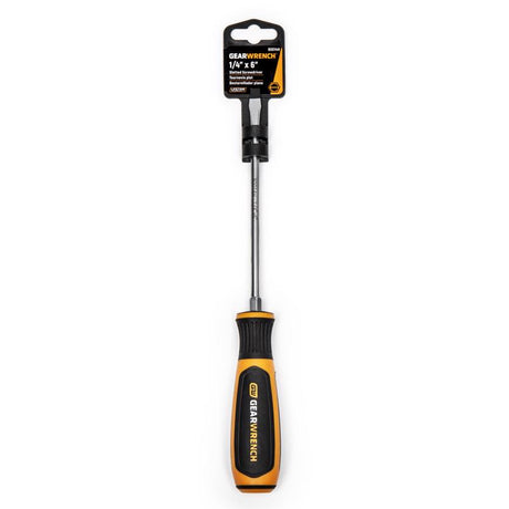 GEARWRENCH 1/4 in. X 6 in. L Slotted Screwdriver 1 pk