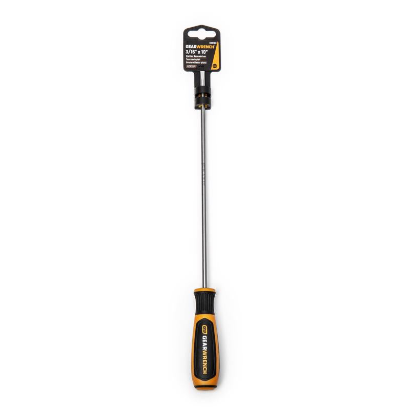 GEARWRENCH 3/16 in. X 10 in. L Slotted Cabinet Screwdriver 1 pk