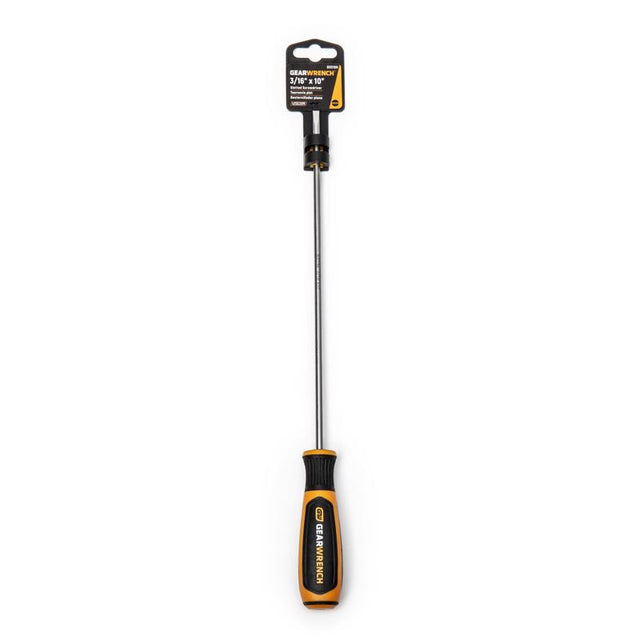 GEARWRENCH 3/16 in. X 10 in. L Slotted Cabinet Screwdriver 1 pk