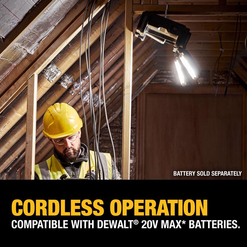DeWalt ToughSystem 2.0 4000 lm LED Battery Handheld Work Light