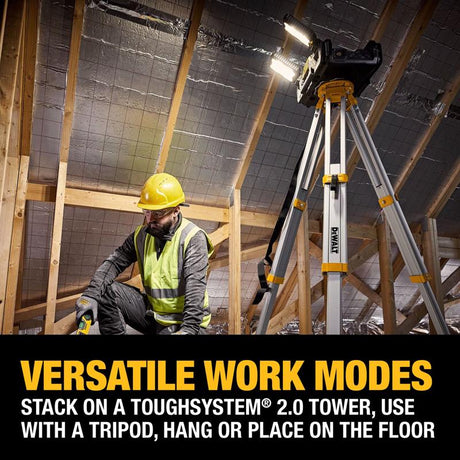 DeWalt ToughSystem 2.0 4000 lm LED Battery Handheld Work Light
