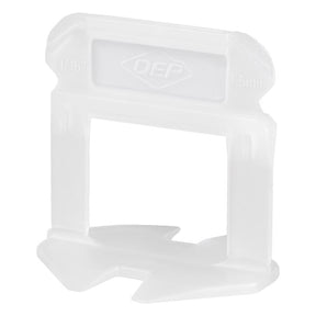 QEP Xtreme 1.29 in. H X 1.08 in. W X .95 in. L Plastic Tile Leveling Clips 500 pc