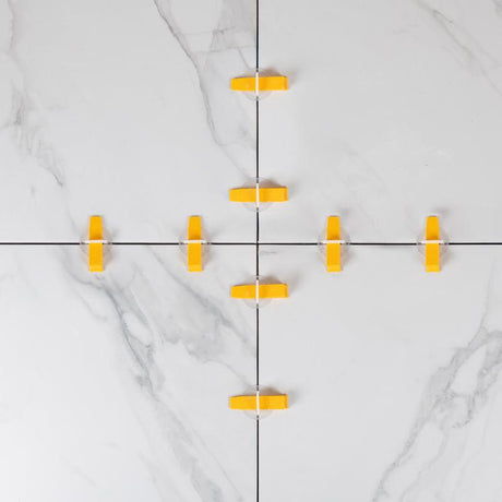 QEP Xtreme .44 in. H X 0.54 in. W X 3.35 in. L Plastic Tile Leveling Wedge 500 pc