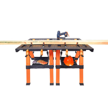 Omnitable 24.8 in. L X 33 in. W X 32 in. H Folding Work Table 440 lb. cap.