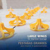 QEP Lash 4.7 in. H Plastic Tile Leveling Cap 100 pc