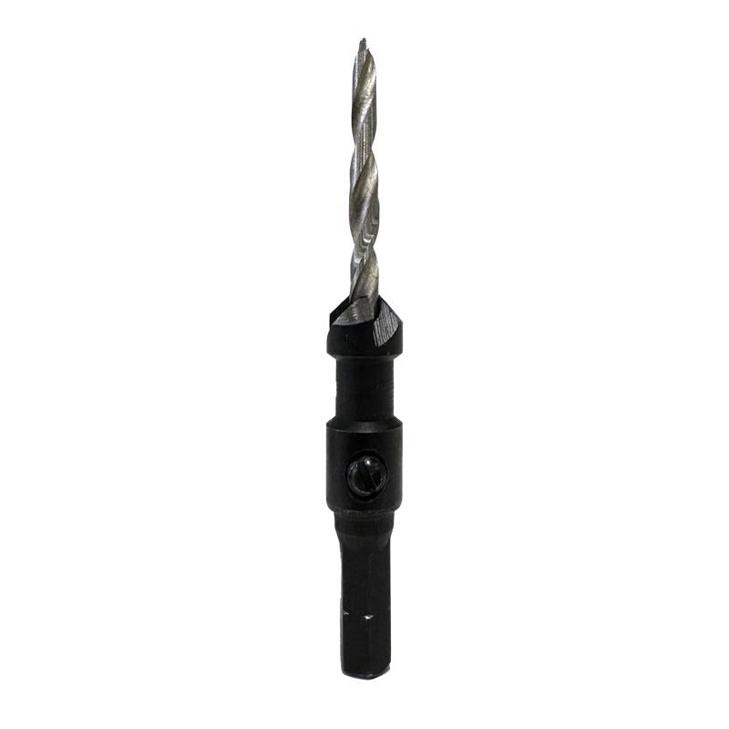Richelieu Mibro 10 X 3.125 in. L Steel Screw Pilot Pilot Drill Bit Straight Shank 1 pk