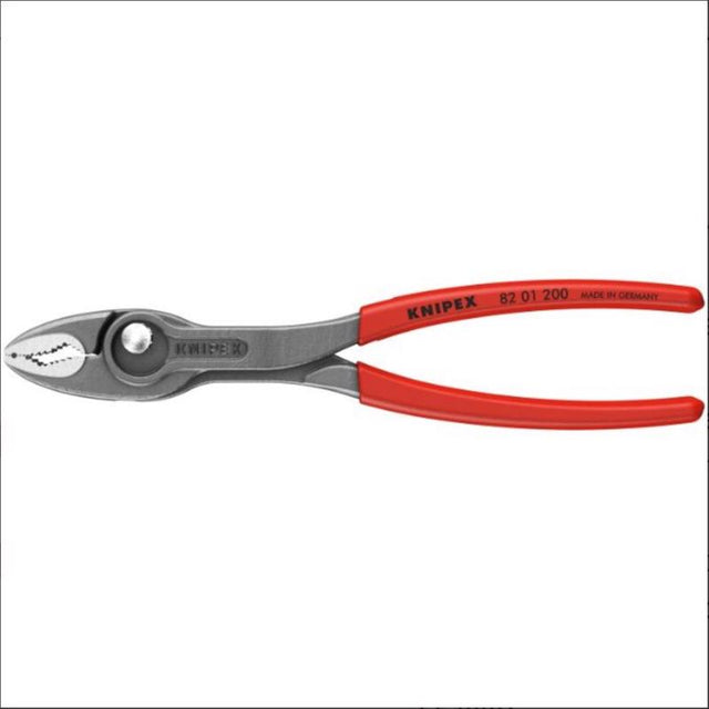 Knipex 8 in. Chrome Vanadium Steel TwinGrip Slip Joint Pliers
