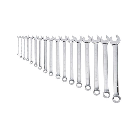 DeWalt SAE Combination Wrench Set 17 pc