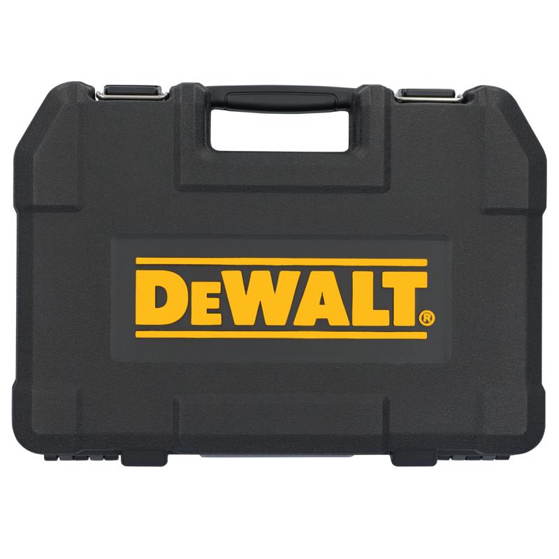 DeWalt 1/4 and 3/8 in. drive Metric/SAE Mechanic's Tool Set 84 pc