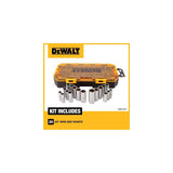 DeWalt 3/8 in. drive Metric/SAE 6 Point Deep Socket Set 20 pc