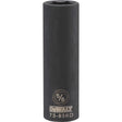 DeWalt 5/8 in. X 1/2 in. drive SAE 6 Point Deep Impact Socket 1 pc