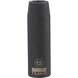 DeWalt 12 mm X 1/2 in. drive Metric 6 Point Deep Impact Socket 1 pc