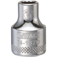 DeWalt 1/4 in. X 3/8 in. drive SAE 12 Point Socket 1 pc