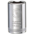 DeWalt 3/8 in. X 1/4 in. drive SAE 6 Point Socket 1 pc