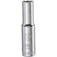 DeWalt 1/4 in. X 1/4 in. drive SAE 6 Point Deep Socket 1 pc