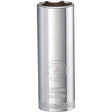 DeWalt 1/2 in. X 1/4 in. drive SAE 6 Point Deep Socket 1 pc