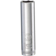 DeWalt 9 mm X 1/4 in. drive Metric 6 Point Deep Socket 1 pc