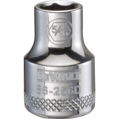 DeWalt 5/16 in. X 3/8 in. drive SAE 6 Point Socket 1 pc