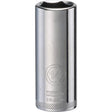 DeWalt 14 mm X 1/4 in. drive Metric 6 Point Deep Socket