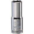 DeWalt 10 mm X 3/8 in. drive Metric 6 Point Deep Socket 1 pc