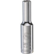 DeWalt 3/16 in. X 1/4 in. drive SAE 6 Point Deep Socket 1 pc