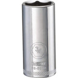 DeWalt 3/4 in. X 3/8 in. drive SAE 6 Point Deep Socket 1 pc