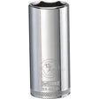 DeWalt 13/16 in. X 3/8 in. drive SAE 6 Point Deep Socket 1 pc