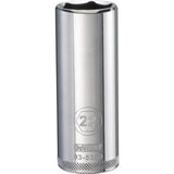 DeWalt 22 mm X 1/2 in. drive Metric 6 Point Deep Socket 1 pc