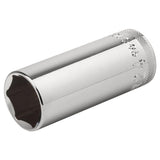 DeWalt 24 mm X 1/2 in. drive Metric 6 Point Deep Socket 1 pc