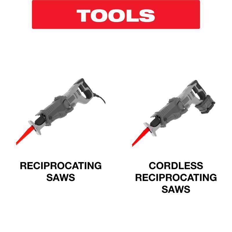 Diablo 9 in. Bi-Metal Reciprocating Saw Blade 24 TPI 1 pc
