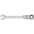 DeWalt 10 mm X 10 mm 12 Point Metric Flex Head Combination Wrench 5.34 in. L 1 pc