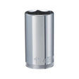 DeWalt 1-1/4 in. X 1/2 in. drive SAE 6 Point Deep Socket 1 pc