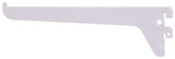 ProSource 25333PHL-PS Single and Utility Shelf Bracket, 62 lb/Pair, 8 in L, 2-1/2 in H, Steel, White, Pack of 30