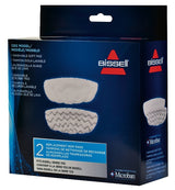 Bissell 1252 Mop Pad Kit, 4 in L, 12 in W, Microfiber Cloth, Machine Washable: Yes