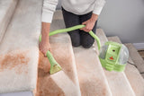 Bissell Little Green 4064 Mini Portable Carpet Cleaner, 16 oz Tank, 4 in W Cleaning Path, Tea
